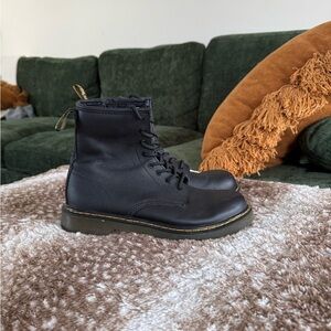 Black Lace-Up Doc Martens